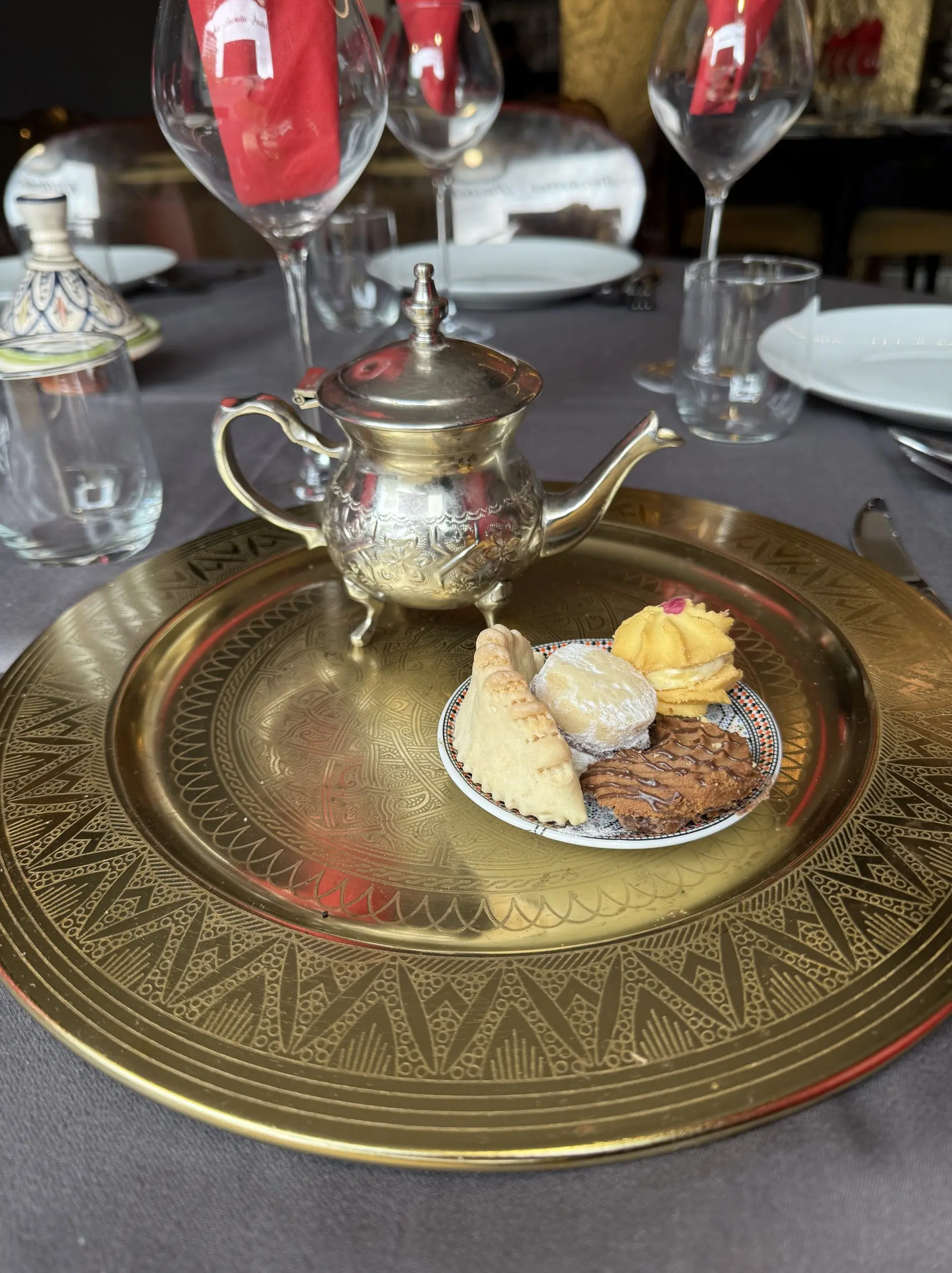 Thé ou café gourmand